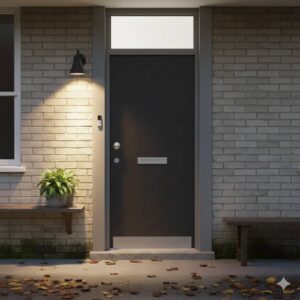 Weekamp voordeur WK2000 Modern sfeer