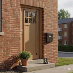 Weekamp voordeur WK1367 Jaren 30 sfeer