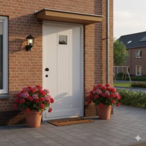 Weekamp voordeur WK1962 Modern sfeer