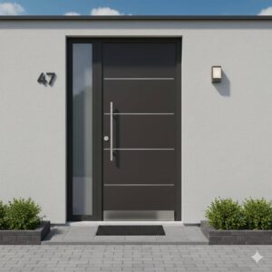 Weekamp voordeur WK2030 Modern sfeer