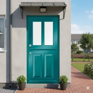 Weekamp voordeur WK2232 Landelijk sfeer