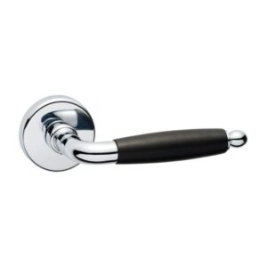 Weekamp Binnendeurbeslag Ebony PVD Chrome