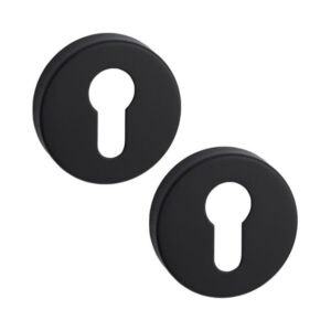 Weekamp Cilinderplaat Black rond 53 mm