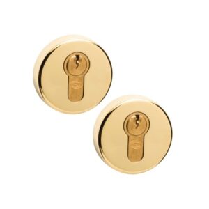 Weekamp Cilinderplaat PVD Gold