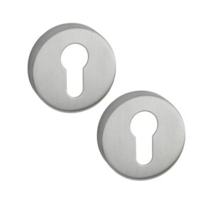 Weekamp Cilinderplaat RVS rond 53 mm