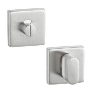 Weekamp Toiletset RVS Vierkant
