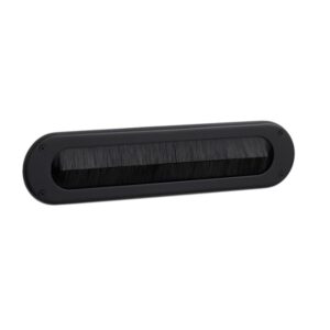Weekamp Voordeur briefplaat tochtborstel Shore Black