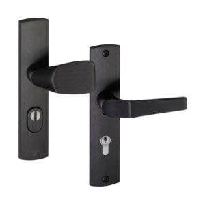 Weekamp Voordeurbeslag met ktb Paddle/Impact Black