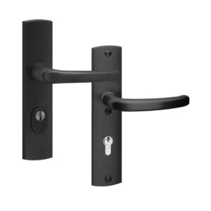 Weekamp achterdeurbeslag Bow Black