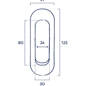 Weekamp Schuifdeurkom Rond Specials detail
