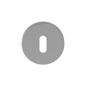 Weekamp Sleutelplaat Rond 54mm Halfrond RVS