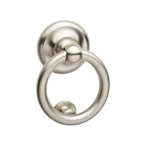 Weekamp Voordeur Klopper Spring PVD Nickel