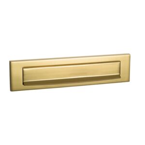 Weekamp Voordeur briefplaat River PVD Gold