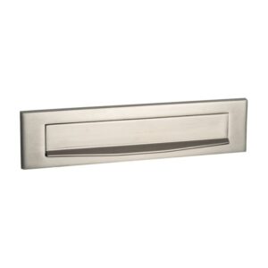 Weekamp Voordeur briefplaat River PVD Nickel
