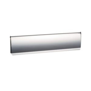 Weekamp Voordeur briefplaat tochtborstel Ocean PVD Chrome