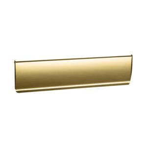 Weekamp Voordeur briefplaat tochtborstel Ocean PVD Gold
