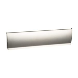 Weekamp Voordeur briefplaat tochtborstel Ocean PVD Nickel