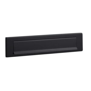 Weekamp Voordeur briefplaat tochtborstel River Black