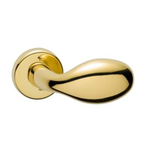 Weekamp Voordeurbeslag Frost PVD Gold