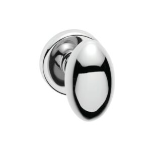 Weekamp voordeur draaiknop Bubble PVD Chrome