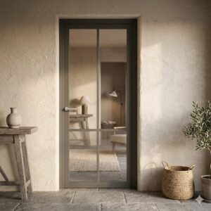 Binnendeur Nero Legno Brescia Olijf Grijs sfeer