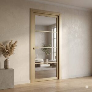 Binnendeur Nero Legno Chiari Champagne Brons sfeer