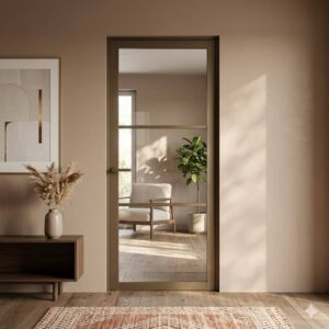 Binnendeur Nero Legno Genova Champagne Brons sfeer