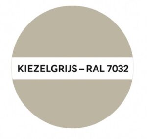 Kiezelgrijs RAL7032 (+50,00)