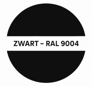 Zwart RAL9004