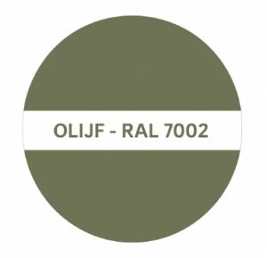 Olijfgrijs RAL7002 (+50,00)