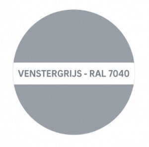 Venstergrijs RAL7040 (+50,00)