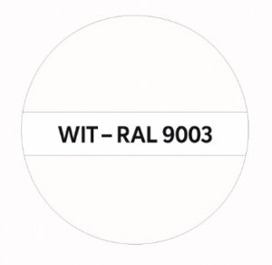 Wit RAL9010 (+50,00)