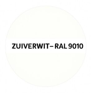 Zuiver wit RAL9010 (+50,00)