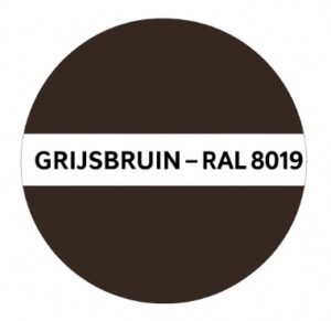 Grijsbruin RAL8019 (+50,00)