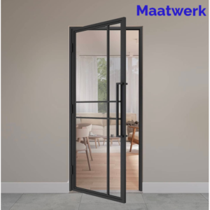 maatwerk stalen deur met kozijn 6 vaks