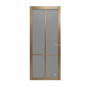 Binnendeur Nero Legno Brescia Tinto Champagne Brons