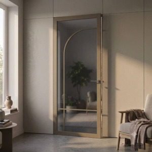 Svedex Nuance NC102 Leem Taupe Rook Glas sfeer