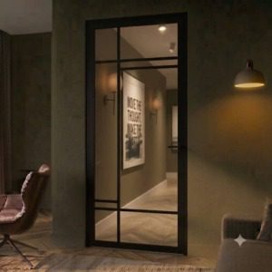 Svedex Nuance NC202 Diep Zwart Blank Glas sfeer