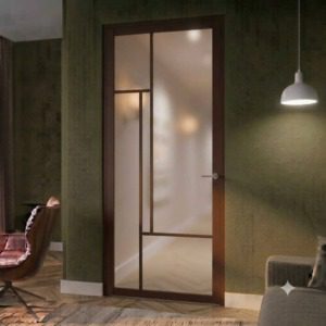 Svedex Nuance NC203 Cacao Bruin Mat Glas sfeer
