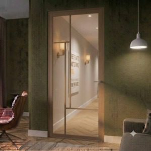 Svedex Nuance NC203 Leem Taupe Blank Glas sfeer