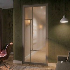Svedex Nuance NC203 Leem Taupe Mat Glas sfeer