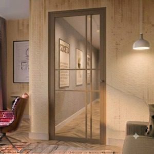 Svedex Nuance NC204 Leem Taupe Blank Glas sfeer