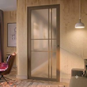 Svedex Nuance NC204 Leem Taupe Mat Glas sfeer