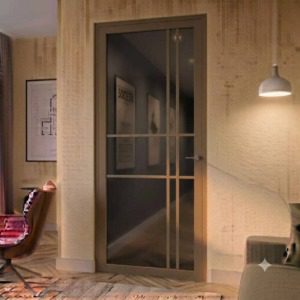 Svedex Nuance NC204 Leem Taupe Rook Glas sfeer